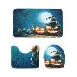 Conjunto de tapete de banho de Halloween Spooky