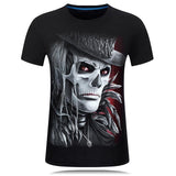 Spooky Skull With Top Hat Shirt