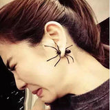 Spooky spider voor naar achteroor oorbellen