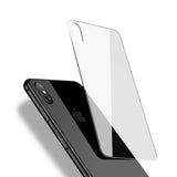 Protettore dello schermo posteriore in vetro temperato per iPhone X