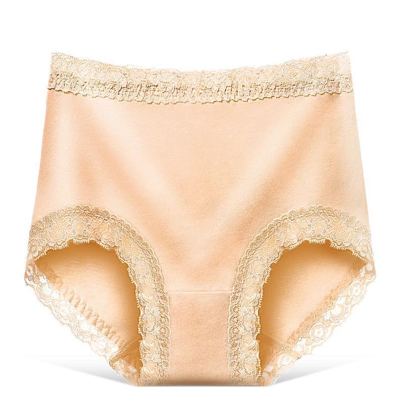 Tummy Tucker Lace Trimmed Panty-Nude-Theone Apparel