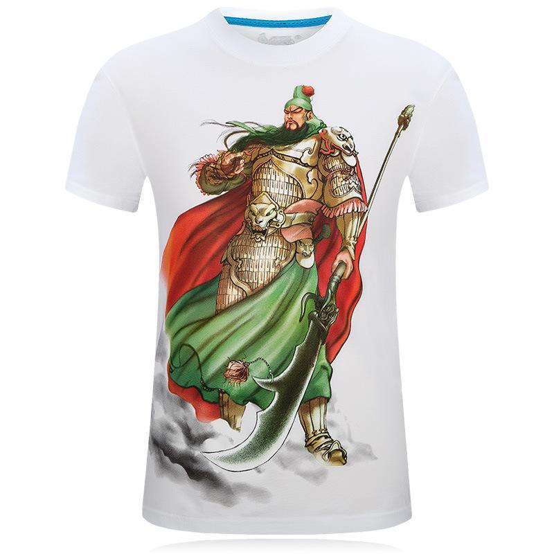 Victorious Mongolian Maji Graphic Tee-White-Theone Apparel