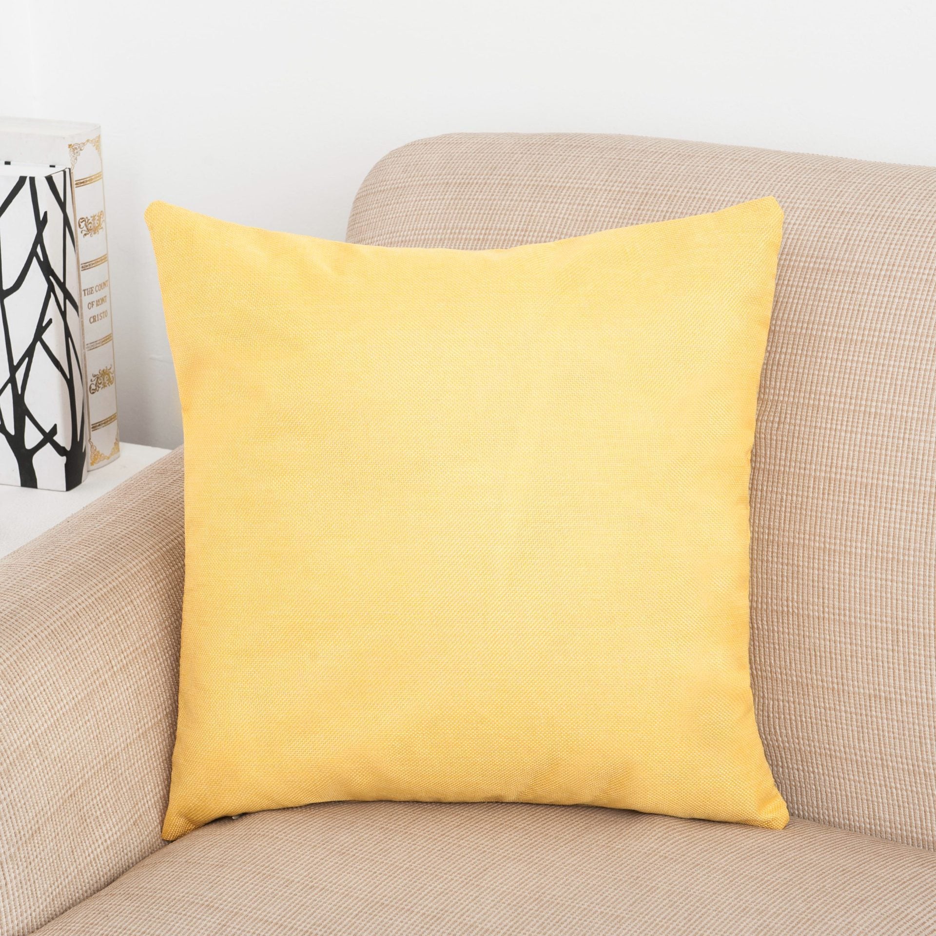 Square Solid Color Pillow Covers