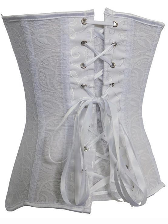 Zippered Lacy Lingerie Corset - Theone Apparel