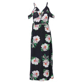 Bohemian Floral Print Summer Dress - THEONE APPAREL