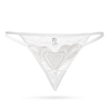Booty Heart Lace G String Panty - THEONE APPAREL